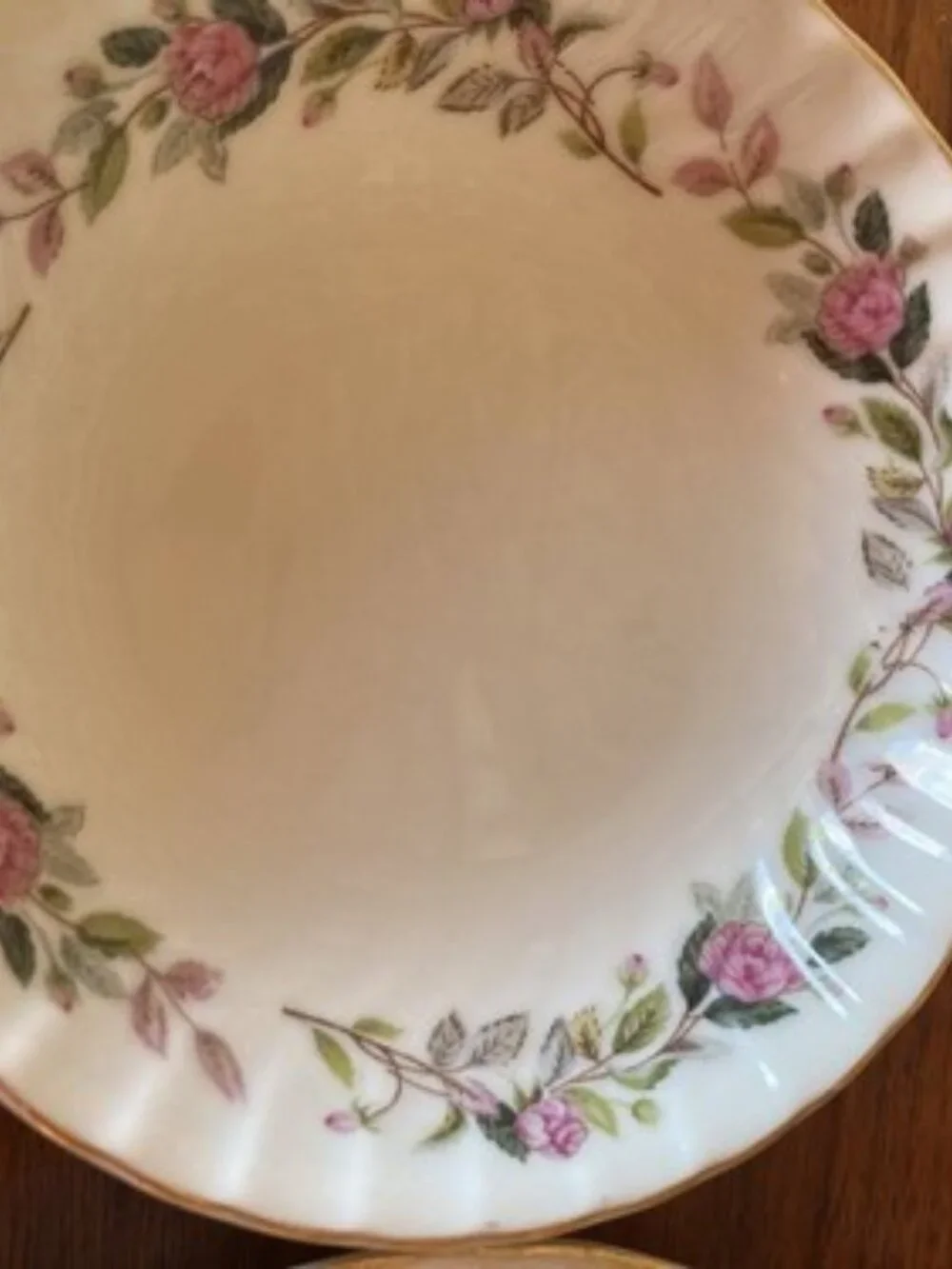 4 Vintage Creative Fine China Regency Pink Rose Fruit Bowls 5.5